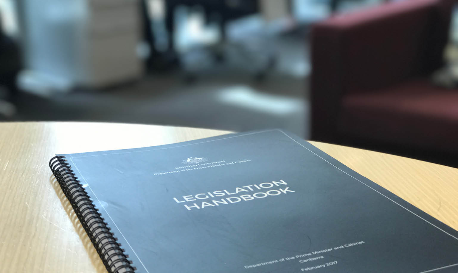 Legislation Handbook Annual Report 2017